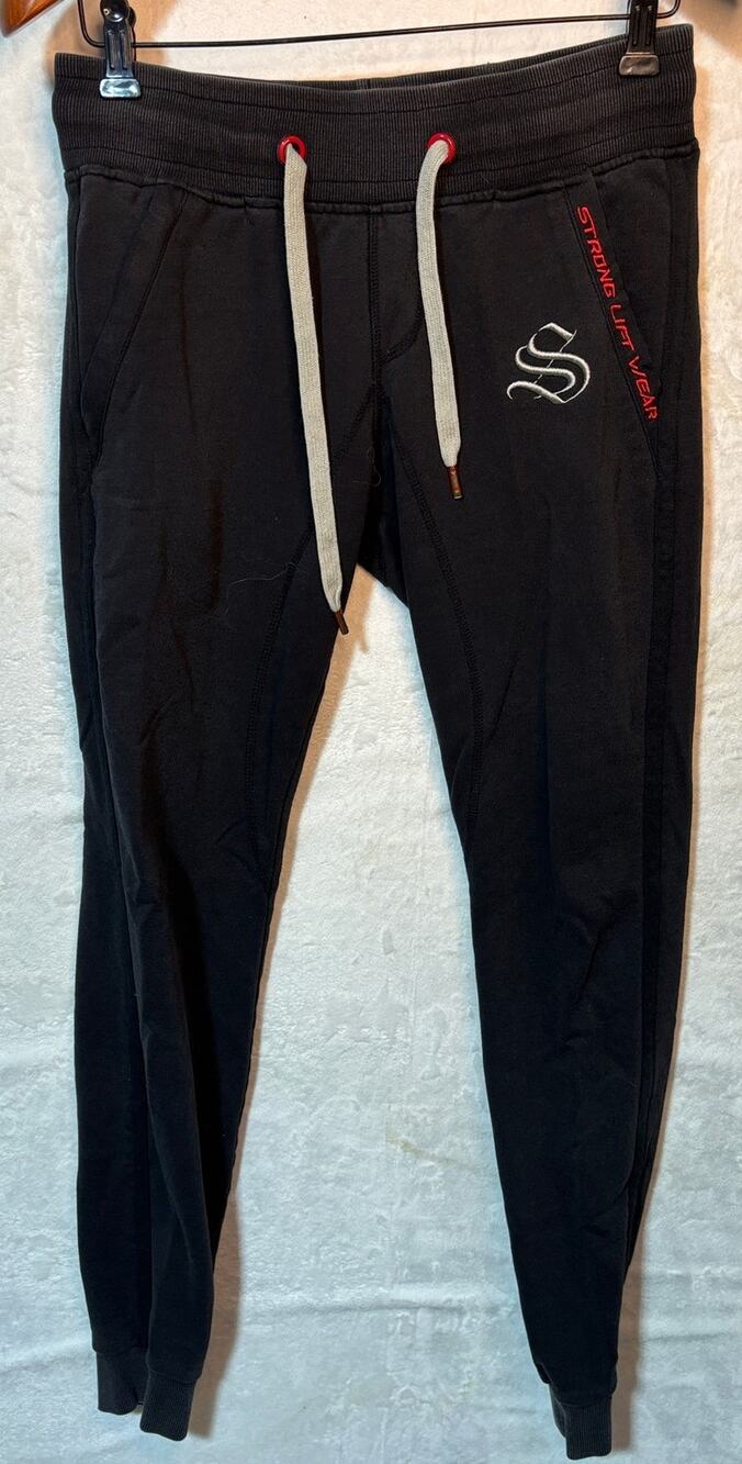 STRONG LIFT WEAR Mens S WEIGHT LIFTING Training GYM Warm-Up SWEAT PANTS Jogger